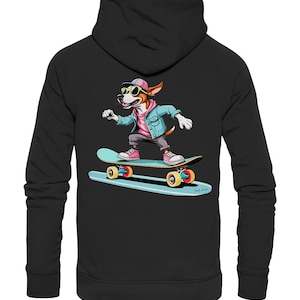 Lustiger Skateboard Hund - Hoodie | Unisex | SportyAnimals