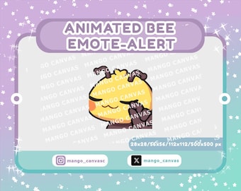 Animated Bee Emote-Alert / Clock It Emote-Alert