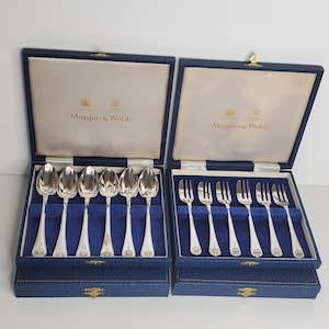Mappin&Webb マッピン＆ウェッブ Silver Plated 5客 Superb Quality Mappin & Webb English Sterling 5 Piece Small