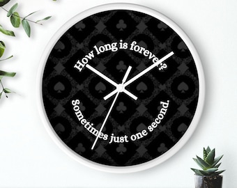 Alice in Wonderland Clock: Whimsical Literary Home Decor