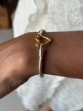 Moments Heart Closure Snake Chain Bracelet, Sterling Silver S925, Gift for girlfriend, Stamped for authenticity snake bracelet for her product logo