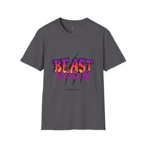 Beast Mode Unisex Softstyle T-Shirt, Workout Tee, Fitness Shirt, Gym Apparel, Motivational Clothing