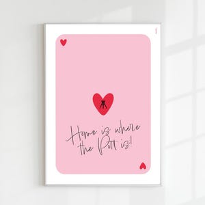 Ruhrpott Poster "Home is where the Pott is" - KARTE