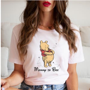 Mommy to Bee Shirt, Daddy to Bee T-Shirt, Pregnancy Reveal Shirt, Disney Pooh Mommy Tee, Family Matching Shirt, Funny Mom Tee, New Mom Gift