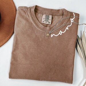 Comfort Colors® Nana Shirt, Mom Life Tees, Gift For Mothers Day, Birthday Nana Outfit, Nana Neck T-shirt, Grandma Gift, New Nana Gifts Shirt