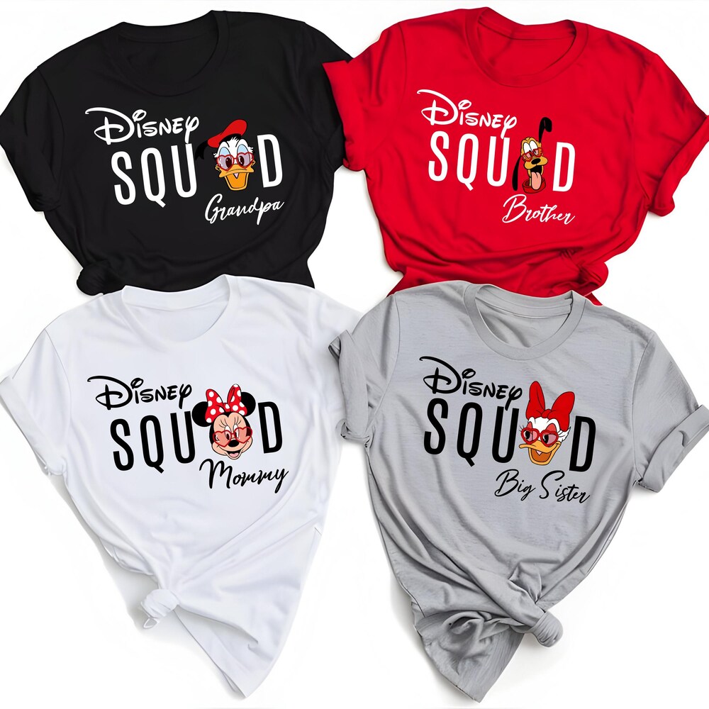 Disney Family Shirts, Custom Disney Characters Family Sunglass Shirts,Disneyworld Shirts Family, Personalized, Disney Family Shirts, Gigi