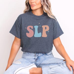 Logopedie T-shirt, SLP-shirt, cadeau spraakpathologie, T-shirt taalpatholoog, T-shirt SLP, cadeau voor haar, shirt spraaktaal