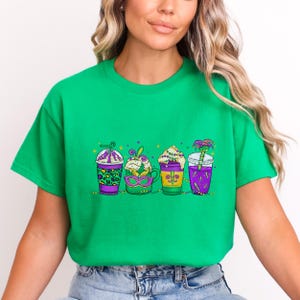Mardi Gras Drink Shirt, Mardi Gras Drinking Party Sweatshirt, Wine Mardi Gras Beads Shirt , Mardi Gras Carnival,Fat Tuesday Wine Sweatshirt
