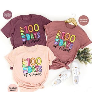 100 Days of School Shirt, 100 Day Shirt, 100th Day Of School Celebration, Student Shirt,Back to School Shirt, Gift For Teacher