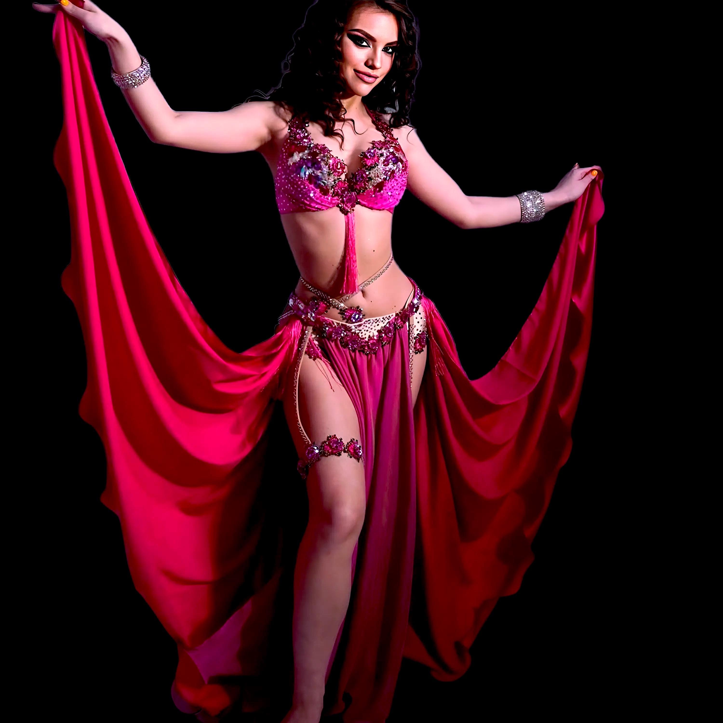Pink belly dancer costume - Etsy 日本