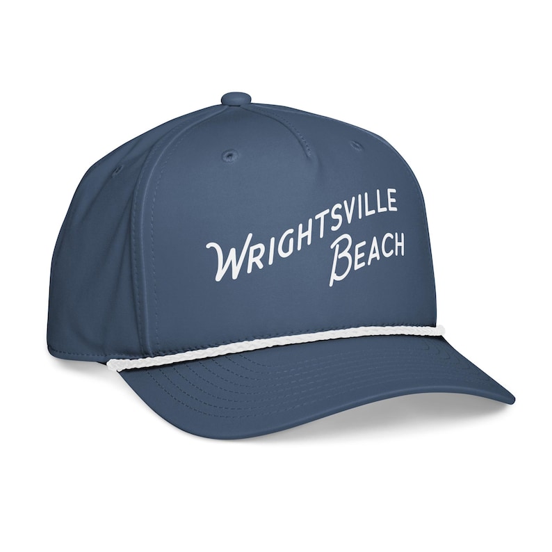 Wrightsville Beach Classic Rope Cap | Wilmington, North Carolina, NC Hat