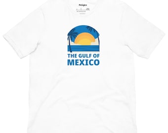 Maglietta da sub del Golfo del Messico, amante dell'oceano, regalo per subacquei per lui/lei, il Golfo, avventura, viaggiatore