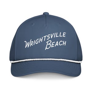 Wrightsville Beach Classic Rope Cap | Wilmington, North Carolina, NC Hat