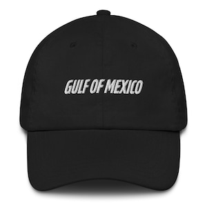 Sombrero clásico 1550 del Golfo de México: sarga de algodón negra