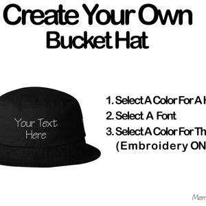 Create Your Own Bucket Hat
