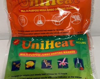 Heat pack 72/ 120 hours to protect plants/ upgrading shipping fees