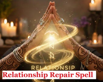 Relationship Repair Spell: Rekindle Love & Harmony (Digital Download PDF)