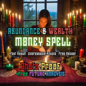Wealth Spell for Abundance & Fast Results | Money Spell for Prosperity | Free Recast And Future Analysis Included