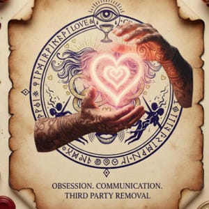 Hechizo de amor y compromiso: obsesión, comunicación y alejamiento de terceros