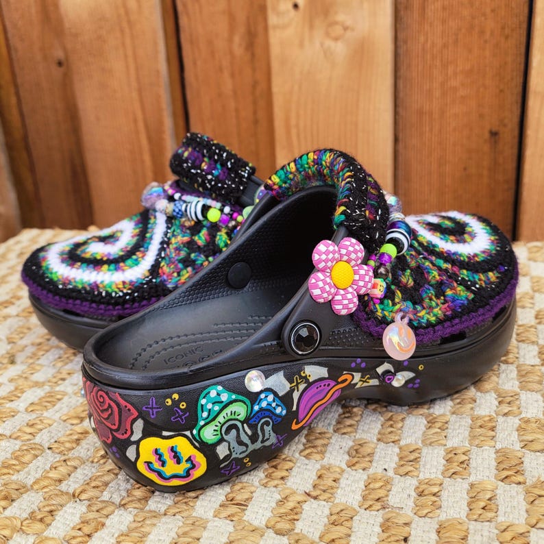 Custom Crocs™ for OLLIE – Alt Rainbow - Etsy