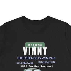 Mein Cousin Vinny T-Shirt: 1963 Hängers Tempest Film T-Shirt