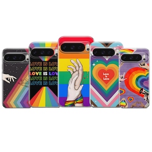 Funda para teléfono LGBT Pride, feminismo, derechos de los homosexuales, para iPhone 17Pro, 16, 15, 14, 13, Samsung S25, S24FE, S23, A16, A56, Pixel 10Pro, 9, 8, 7, 6