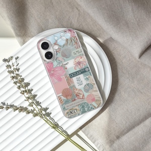 Étui pour portable East Coast Beach Summer Cover Coast pour iPhone 17Pro, 16, 15, 14, 13,12 Samsung S26, S25, S24FE, S23, A16, A56 Pixel 10, 9Pro, 8, 7