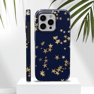 Tough Star Phone Case Night Sky Cover for iPhone 16Plus, 15, 14, 13, 12, Google Pixel 9Pro XL, 8A, 7A, 6A, Samsung S25, S24 FE, S23, A22