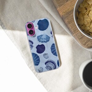 Sea Shell Phone Case Coastal Beach Ocean Cover for iPhone 17Pro, 16, 15, 14, 13, 12, Samsung S26, S25, S24FE, S23, A16, A56, Pixel 10, 9Pro image 7
