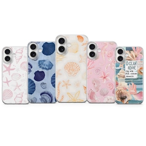 When You are choosing this Sea Shell Phone Case with Coastal Beach Ocean Design, you are picking high-quality TPU Gel Phone case with elegant print and wonderful ability to protect your mobile phone!
Sea Shell Phone Case Coastal Beach Ocean Cover for iPhone 17Pro, 16, 15, 14, 13, 12, Samsung S26, S25, S24FE, S23, A16, A56, Pixel 10, 9Pro, 8, 7, 6