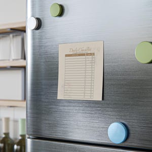 Post-it Floral Design Sticky Notes with Checklist , Perfect for Organization Ideal for Home, Office, and School