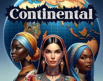 Women Around The Globe Coloring Book: Cultural Fashion (PDF)