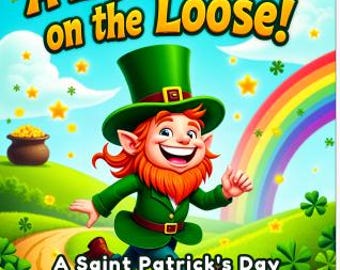 A Leprechaun on the Loose!: A Saint Patrick's Day coloring book for kids