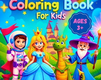Libro para colorear de aventuras de animales para niños (PDF)