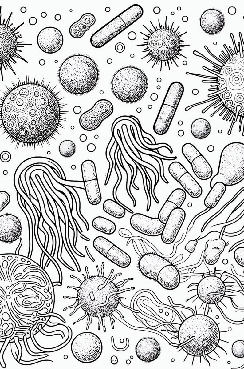 STEM Spectrum Coloring Book: Vibrant Coloring for Science Enthusiasts ...