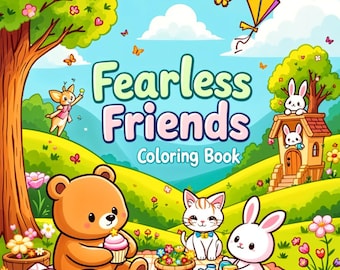 Fearless Friends Coloring Book: Cozy Adventures (PDF)