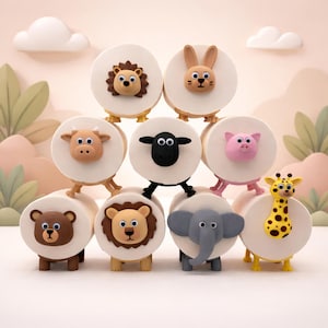 Schaf Elefant Kuh Hase Schwein oder Bär als Klopapierhalter für die Toilette Deko Badezimmer WC