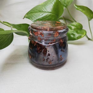 Trinket/Small item Storage Jar-Black