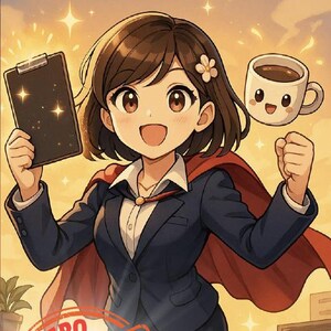 Cartão de agradecimento a administrador de anime | Status de heroína | PDF para impressão