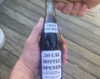 50 Caliber BMG Bullet Bottle Opener