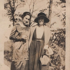 Found Photo Miss Peterson Original Vernacular Snapshot