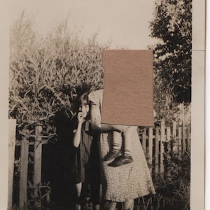 Found Photo &quot;Removed&quot; Original Vintage Snapshot