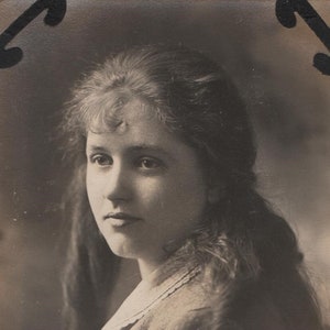 Vintage Photo Mariellen Hoffman Portrait Original Vernacular Snapshot Id&#39;d
