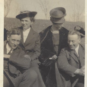Found Photo Hair Grooming Day Original Vernacular Snapshot