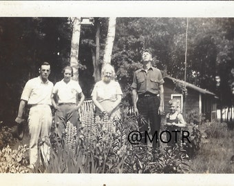 Found Photo The Sky is Falling Original  Vintage Snapshot