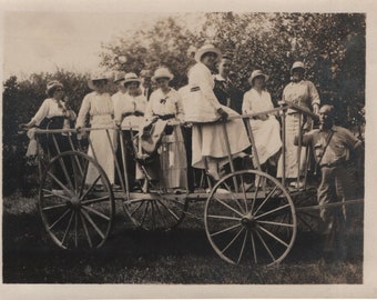 Found Photo "Suffragette" Original Vintage Snapshot