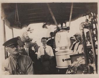 Found Photo "People on the Boat" Original Vintage Snapshot