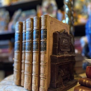 1816 Antiquarian book set, 6 volumes, works of Cornelius Tacitus, by Dureau De Lamalle