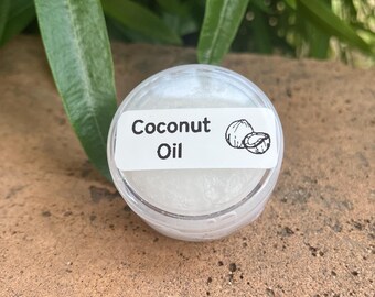 Coconut Oil | Hermit crab food | Organic, cold pressed, unrefined