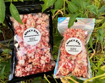 Strawberry Popcorn | Hermit crab food
